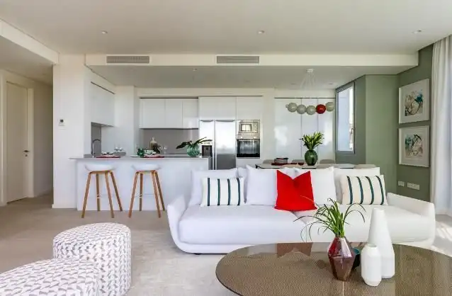Living room of Apartments for rent in Benahavís  with Air Conditioner, Heating and Parquet flooring