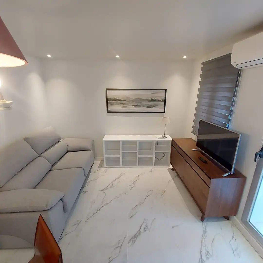Sala de estar de Piso de alquiler en Madrid con Calefacción y Terraza
