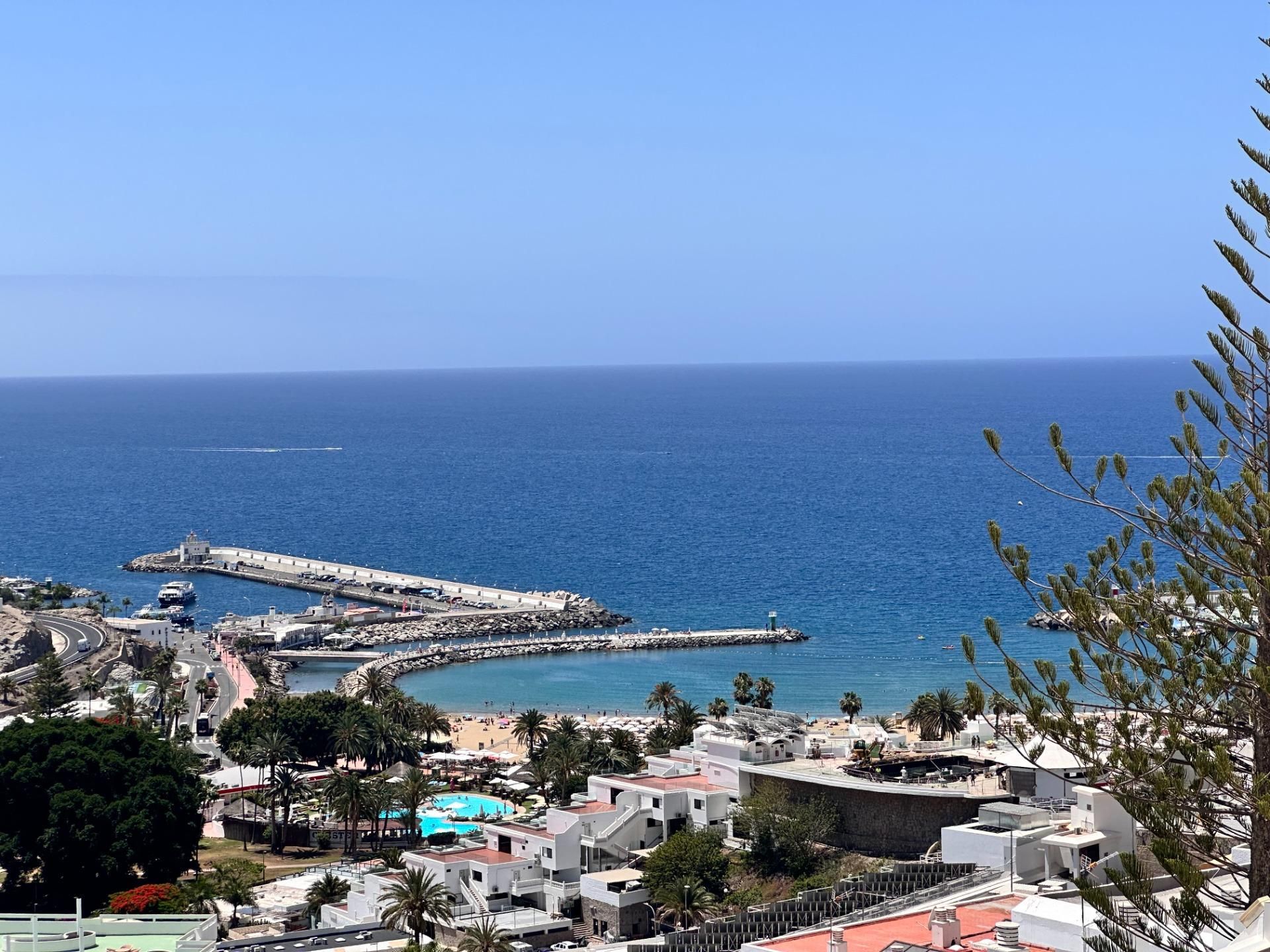 Exterior view of Study for sale in Mogán  with Terrace and Community pool