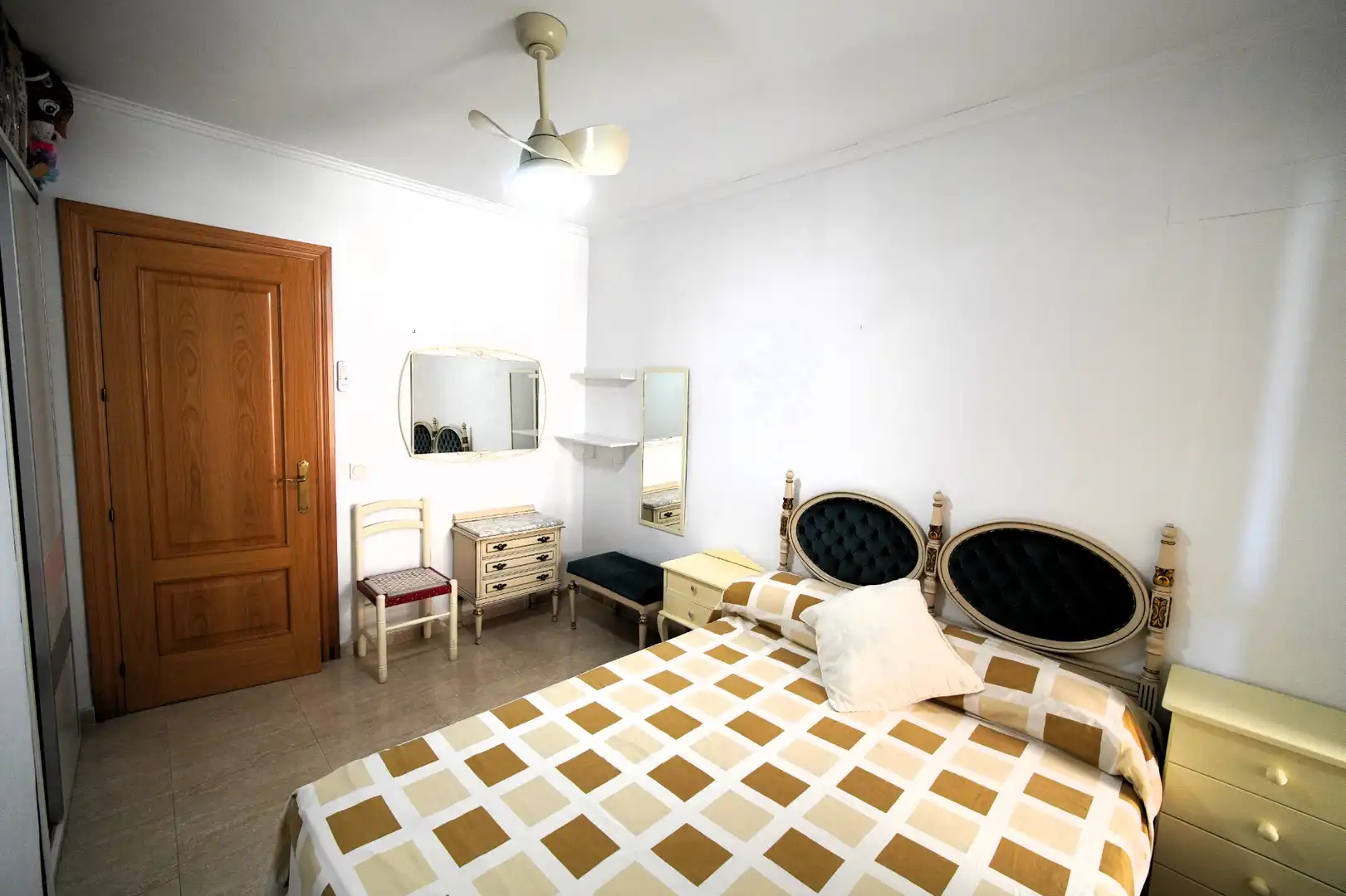Schlafzimmer von Wohnung zum Verkauf in Roquetas de Mar mit Klimaanlage, Terrasse und Möbliert