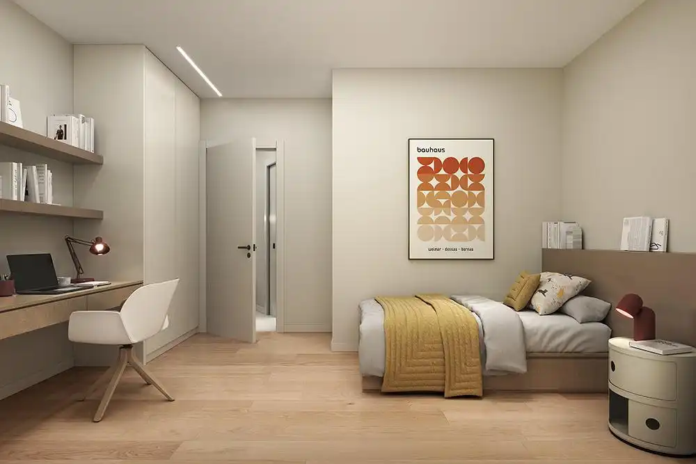 Bedroom of Flat for sale in Castelldefels  with Air Conditioner and Terrace