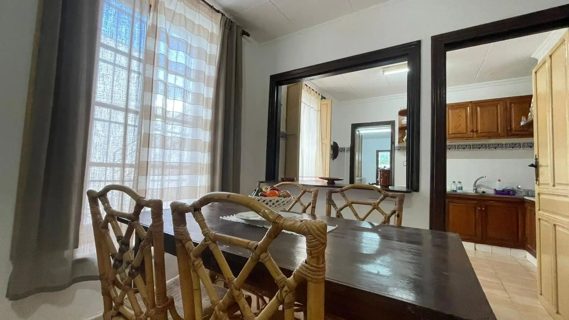 Comedor de Finca rústica en venta en Fuente Álamo de Murcia con Amueblado
