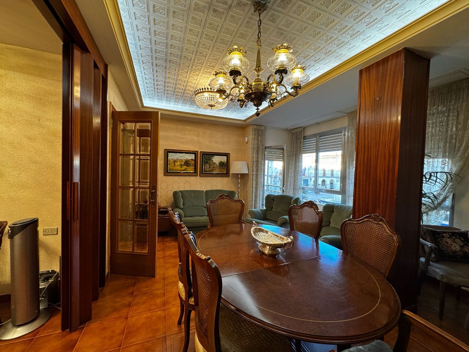 Menjador de Pis en venda en Castellón de la Plana / Castelló de la Plana amb Balcó