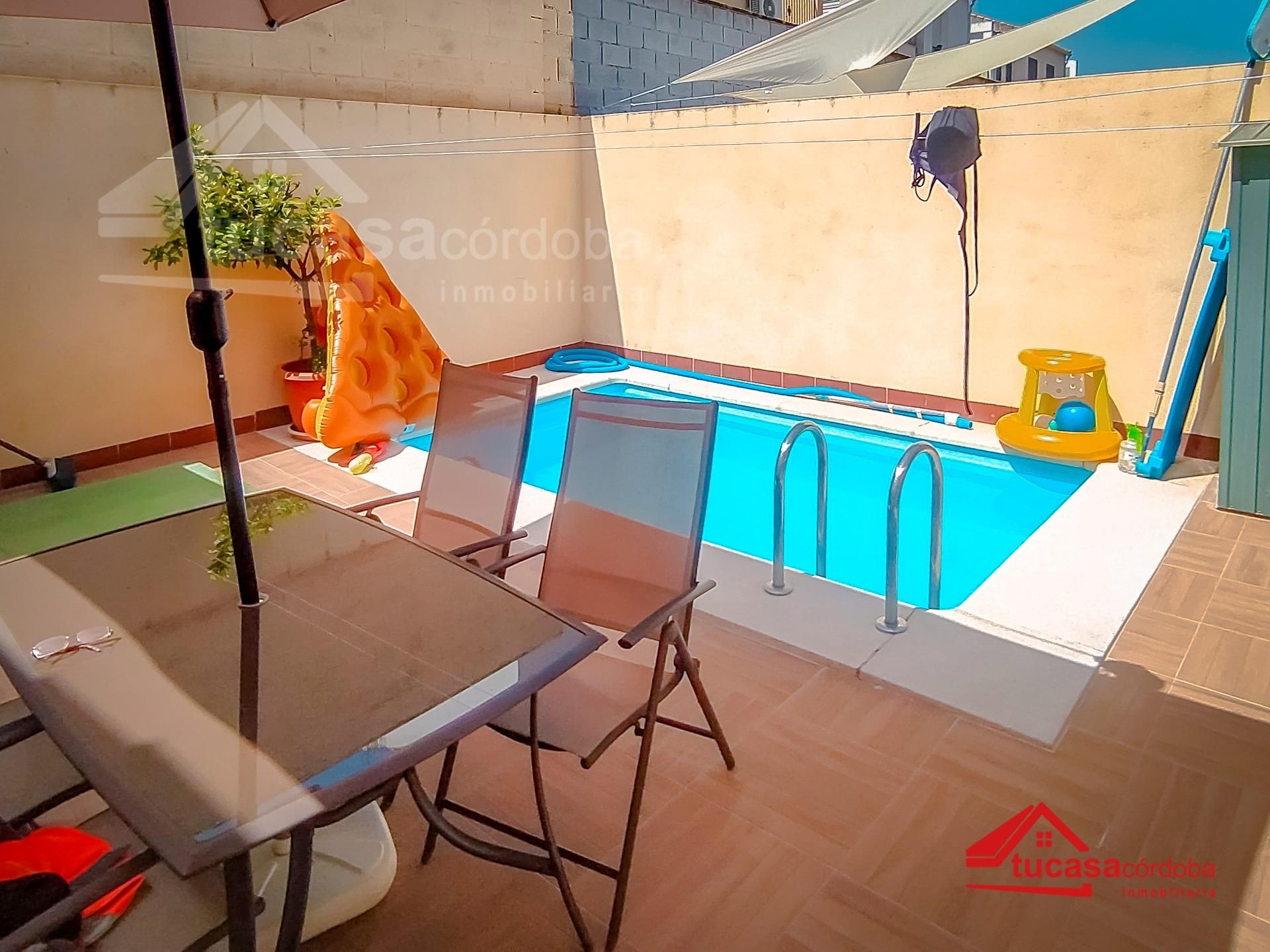 Swimming pool of Single-family semi-detached for sale in Guadalcázar  with Air Conditioner and Swimming Pool