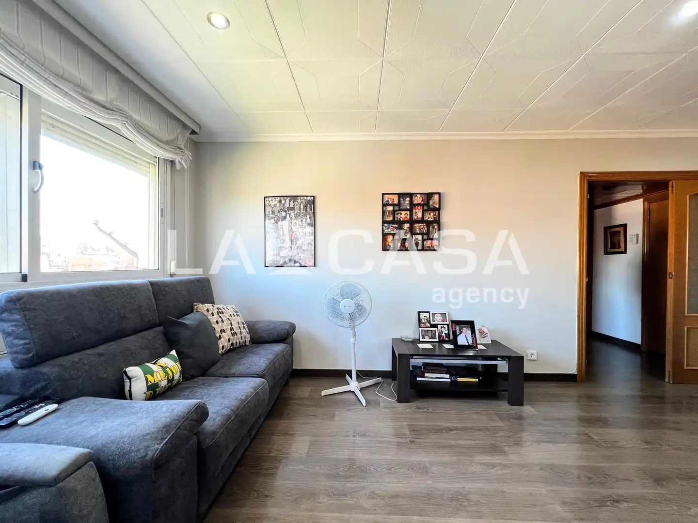 Sala de estar de Piso en venta en Badalona con Calefacción