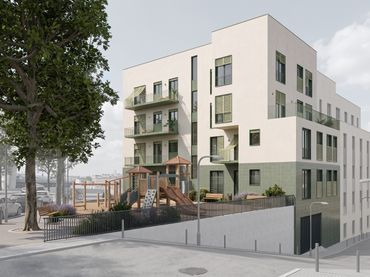 Piano terra di nuova costruzione con ascensore in vendita a Carrer del Santuari 67