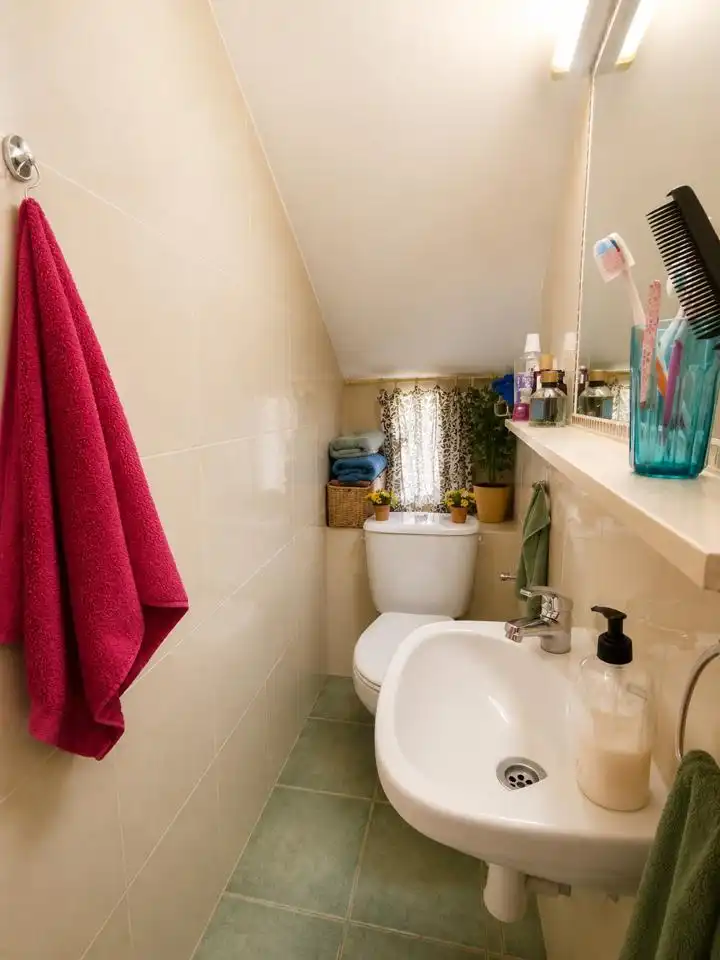 Badezimmer von Wohnung zum Verkauf in San Bartolomé de Tirajana mit Klimaanlage, Terrasse und Möbliert