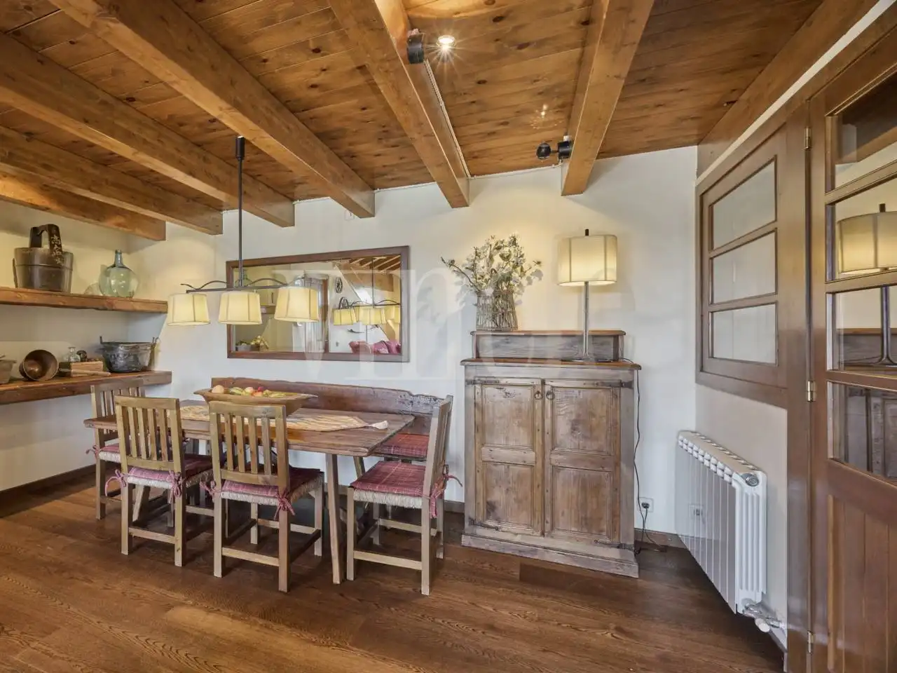 Dining room of Duplexes for sale in Puigcerdà  with Heating, Parquet flooring and Terrace