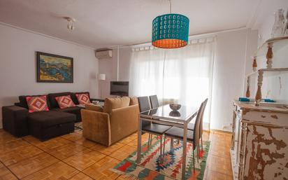 Living room of Attic for sale in  Madrid Capital  with Air Conditioner, Heating and Parquet flooring