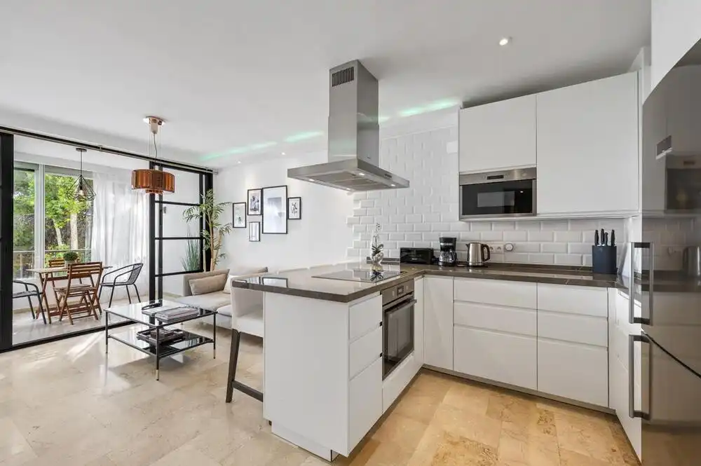 Cuina de Apartament de lloguer en Nueva Andalucía