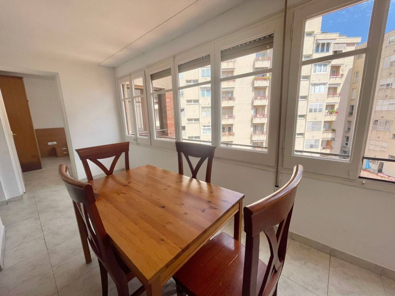 Dining room of Flat to rent in Girona Capital  with Heating and Furnished