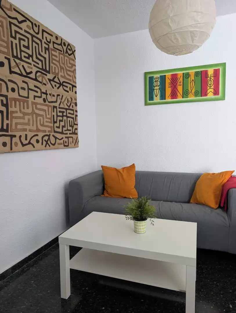 Wohnzimmer von Wohnung zur Miete in Ontinyent mit Terrasse und Möbliert