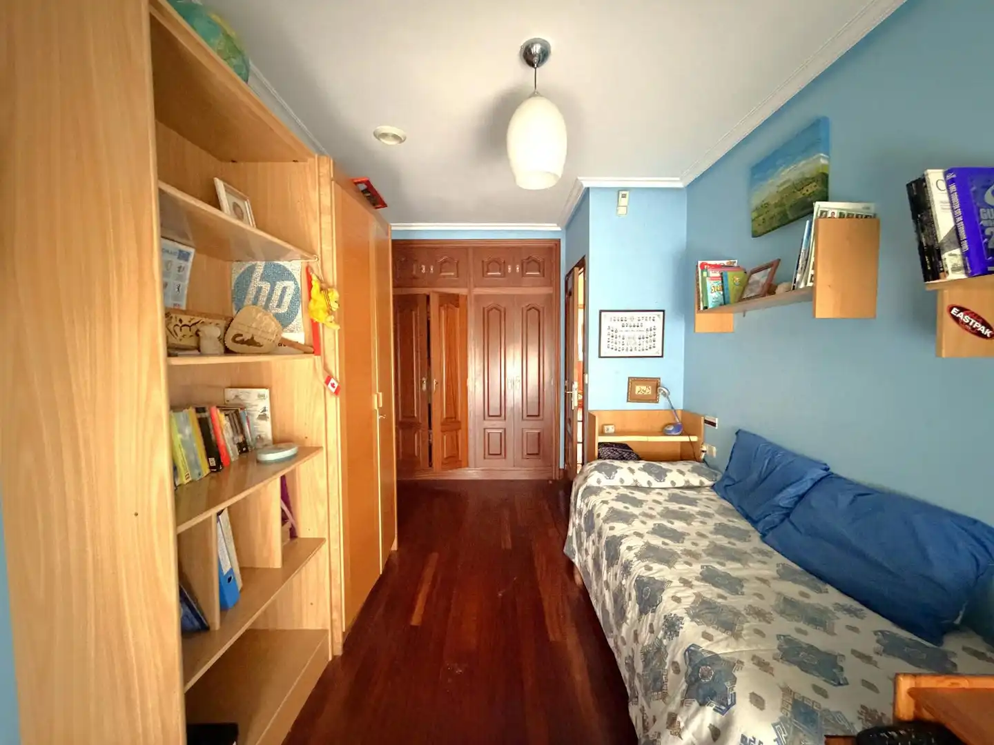 Bedroom of Detached homes for sale in Lasarte-Oria  with Heating, Private garden and Parquet flooring