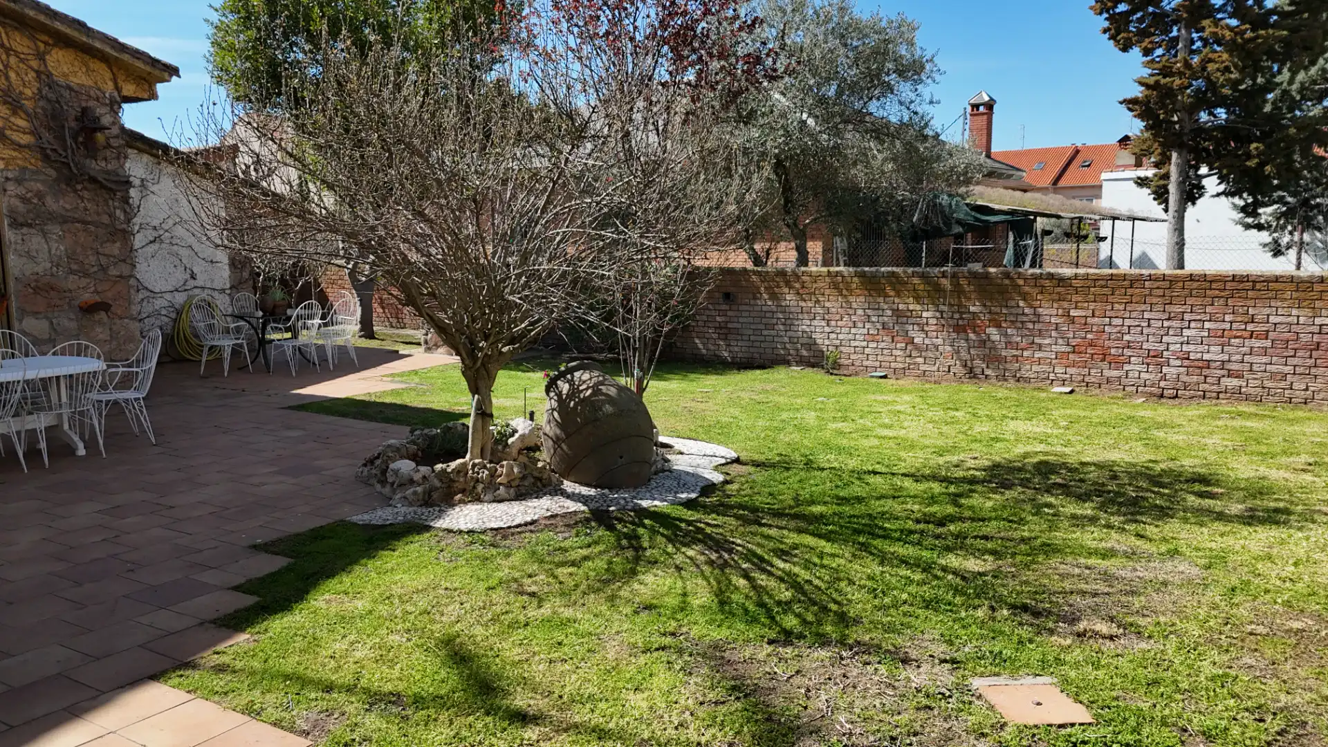 Jardí de Casa o xalet en venda en Talamanca de Jarama amb Calefacció, Jardí privat i Forn