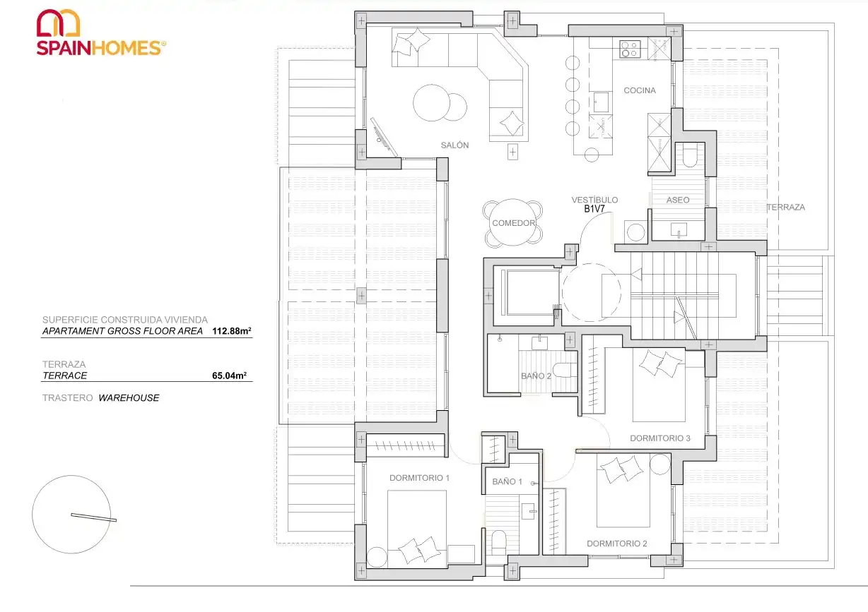 Apartamento con terraza en venta en Mar Menor Golf, imagen 20