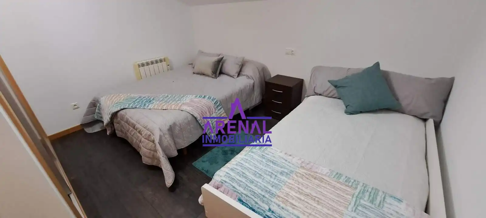 Habitación de Ático de alquiler en A Pobra do Caramiñal con Calefacción y Amueblado