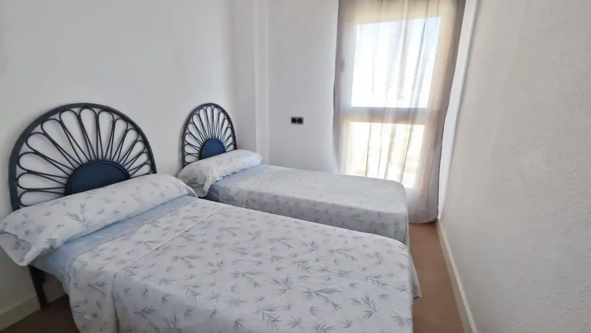 Bedroom of Flat for rent in Elche / Elx  with Air Conditioner, Heating and Parquet flooring