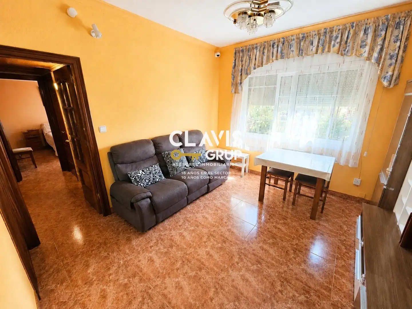 Living room of Flat for sale in Barcelona  with Air Conditioner, Terrace and Balcony