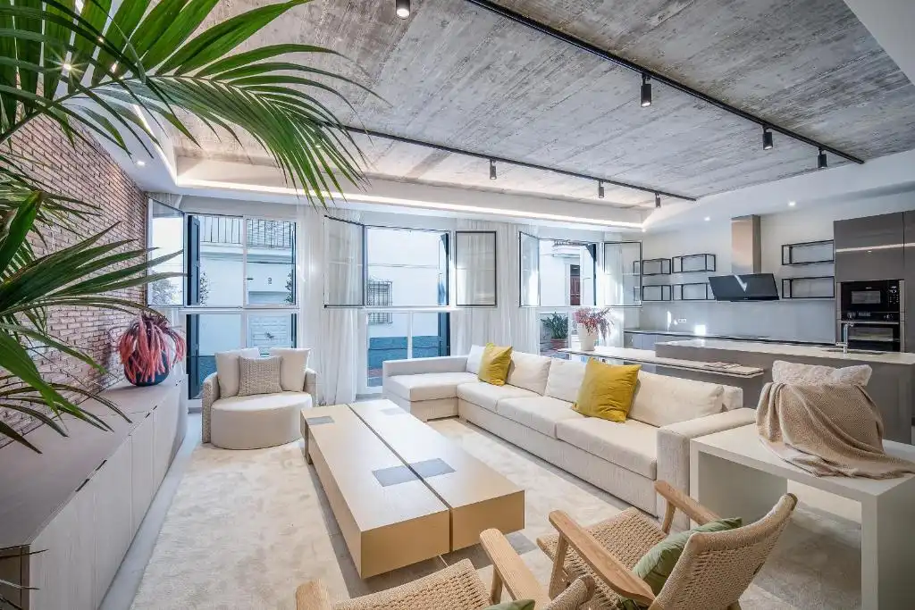 Sala d'estar de Pis de lloguer en Marbella Centro