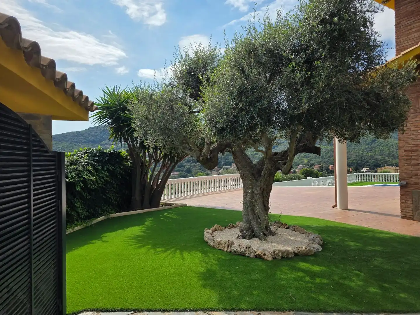 Terrassa de Casa o xalet de lloguer en Sant Fost de Campsentelles amb Terrassa, Piscina i Balcó
