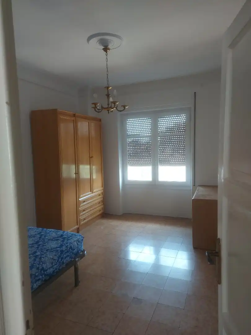 Schlafzimmer von Wohnung zur Miete in Zaragoza mit Heizung, Möbliert und Ofen