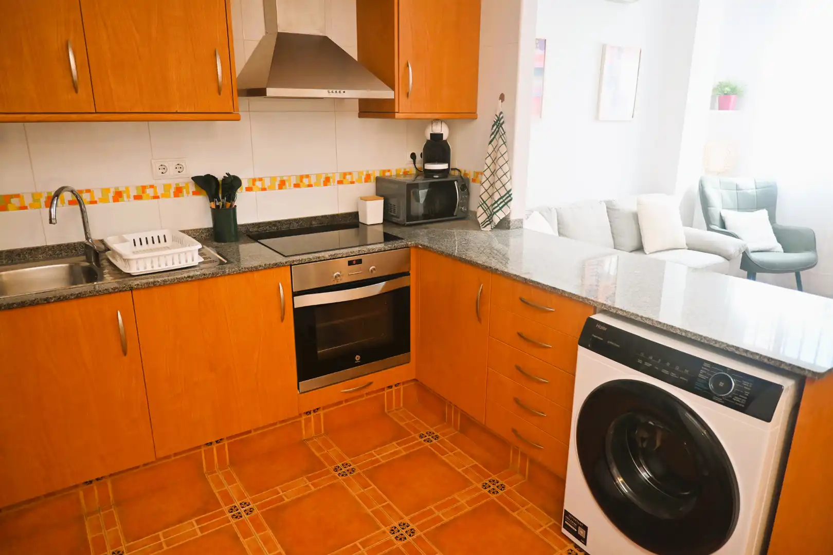 Cocina de Casa adosada de alquiler en Sagunto / Sagunt con Aire acondicionado, Calefacción y Terraza