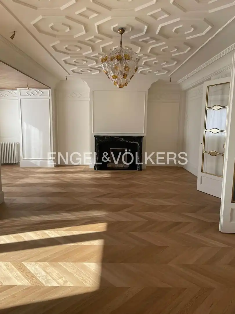 Wohnzimmer von Wohnung zum Verkauf in Madrid mit Klimaanlage, Heizung und Terrasse