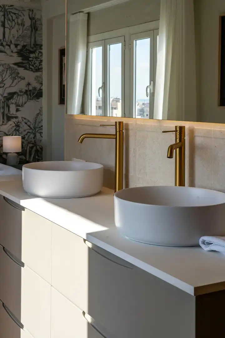 Bathroom of Attic for rent in Valencia  with Air Conditioner, Heating and Terrace