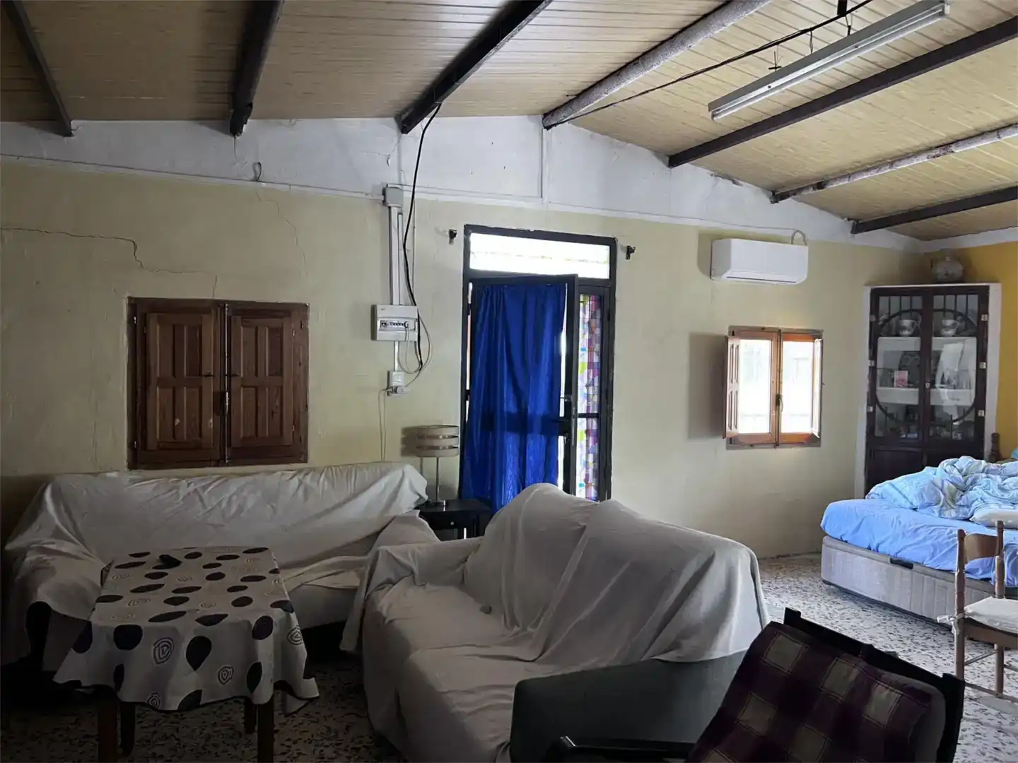 Sala d'estar de Finca rústica en venda en Las Torres de Cotillas, Murcia