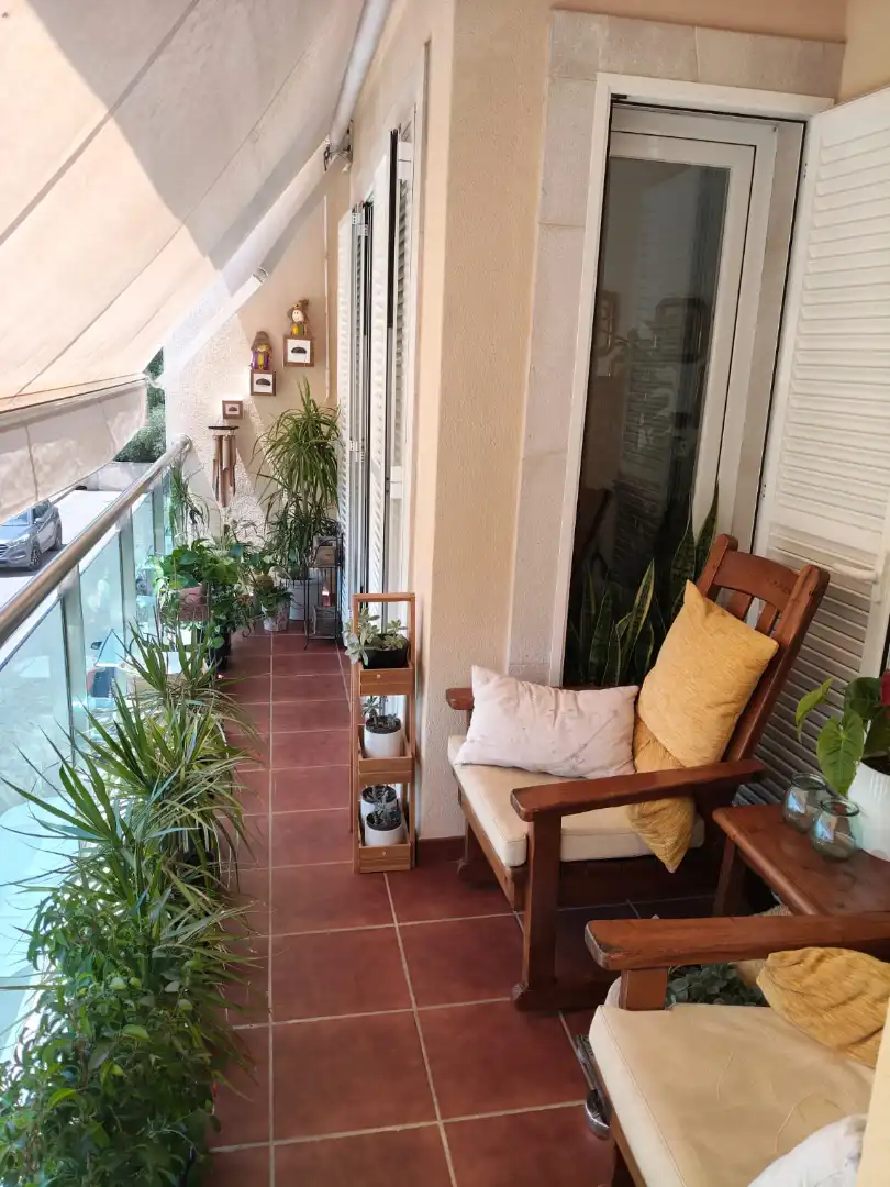 Balcony of Flat for sale in Alcúdia  with Air Conditioner, Furnished and Oven