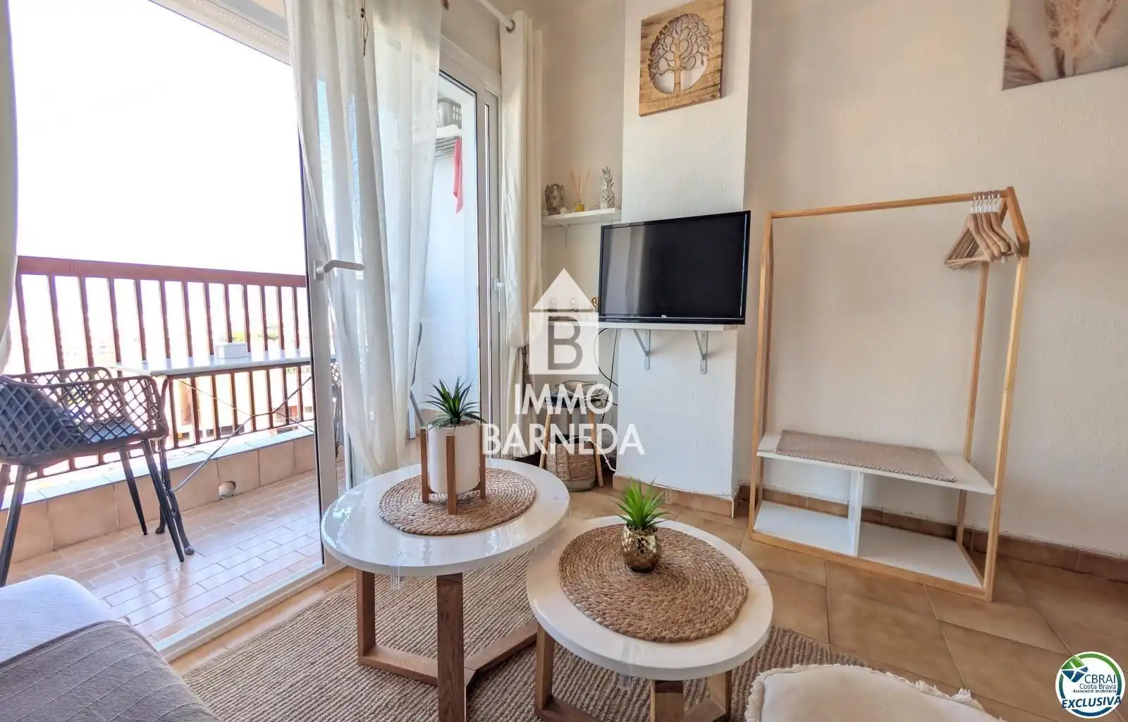 Terrasse von Wohnung zum Verkauf in Empuriabrava mit Heizung, Terrasse und Möbliert