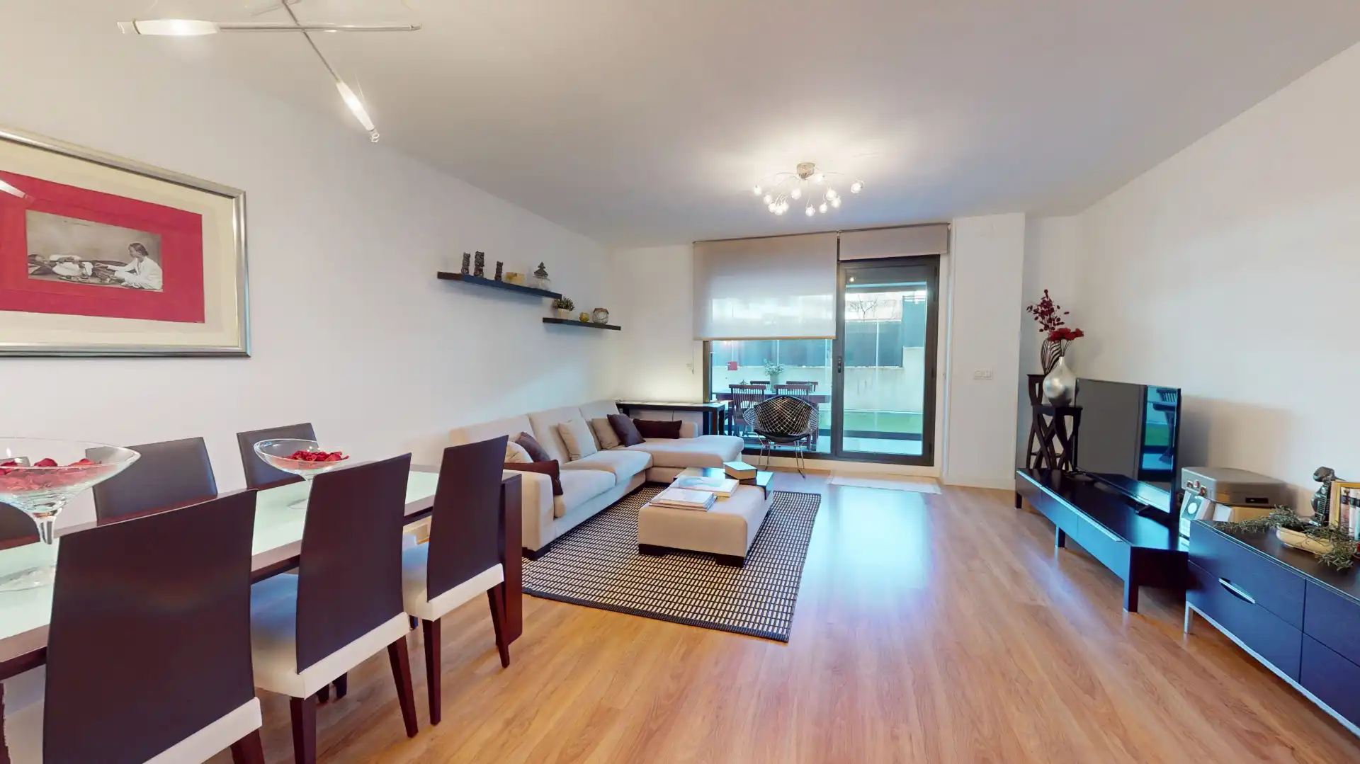 Sala d'estar de Planta baixa en venda en Boadilla del Monte amb Aire condicionat, Calefacció i Jardí privat