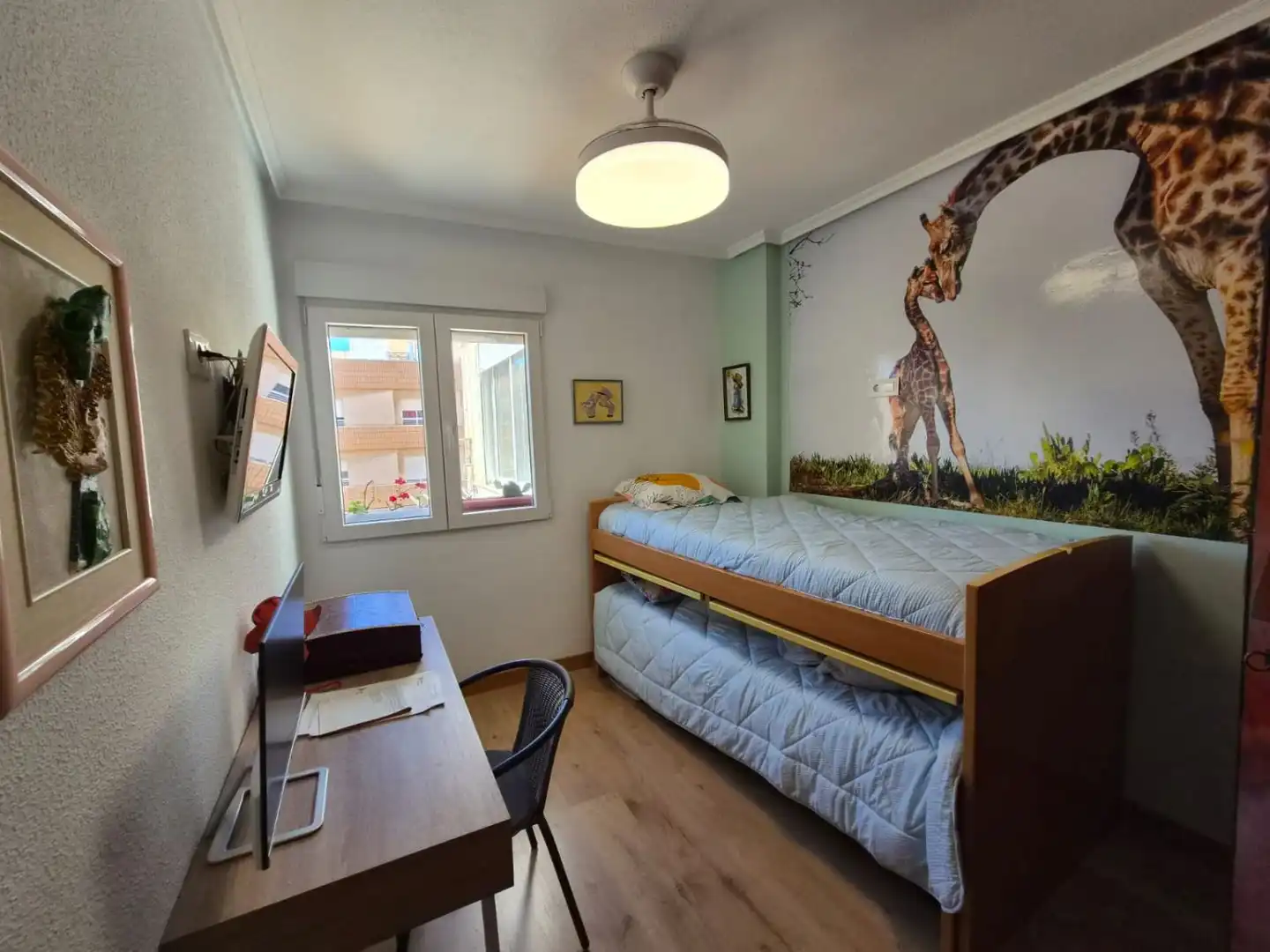 Schlafzimmer von Wohnung zur Miete in Águilas mit Klimaanlage und Balkon