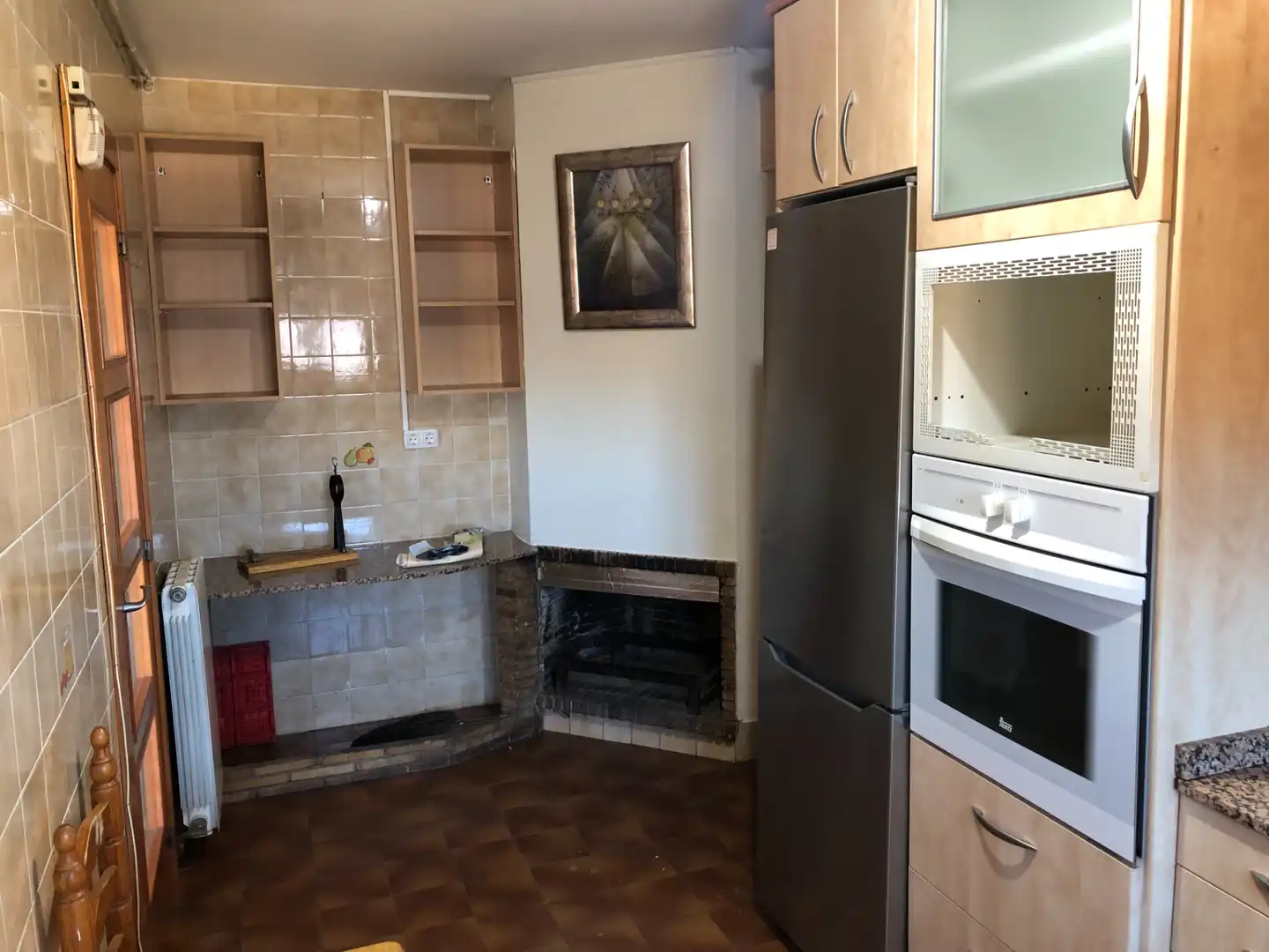 Kitchen of Attic for sale in Terrassa  with Air Conditioner, Heating and Terrace