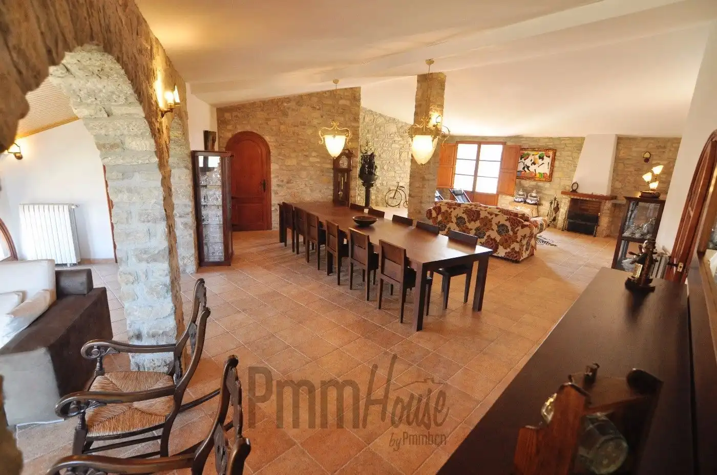 Comedor de Finca rústica en venta en Calonge de Segarra con Terraza, Trastero y Piscina