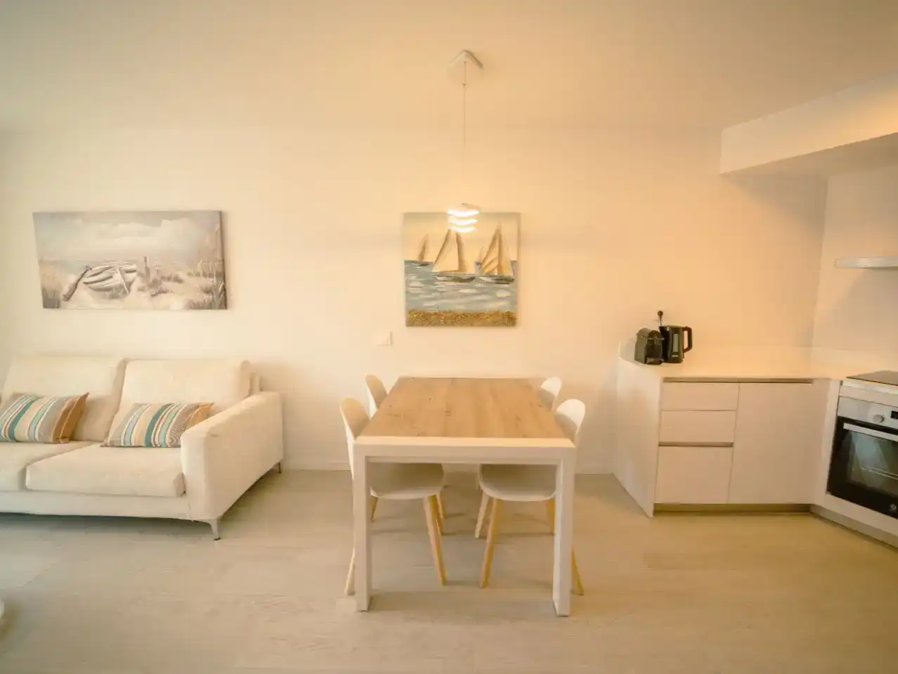 Esszimmer von Wohnung zur Miete in Peñíscola / Peníscola mit Klimaanlage, Schwimmbad und Balkon