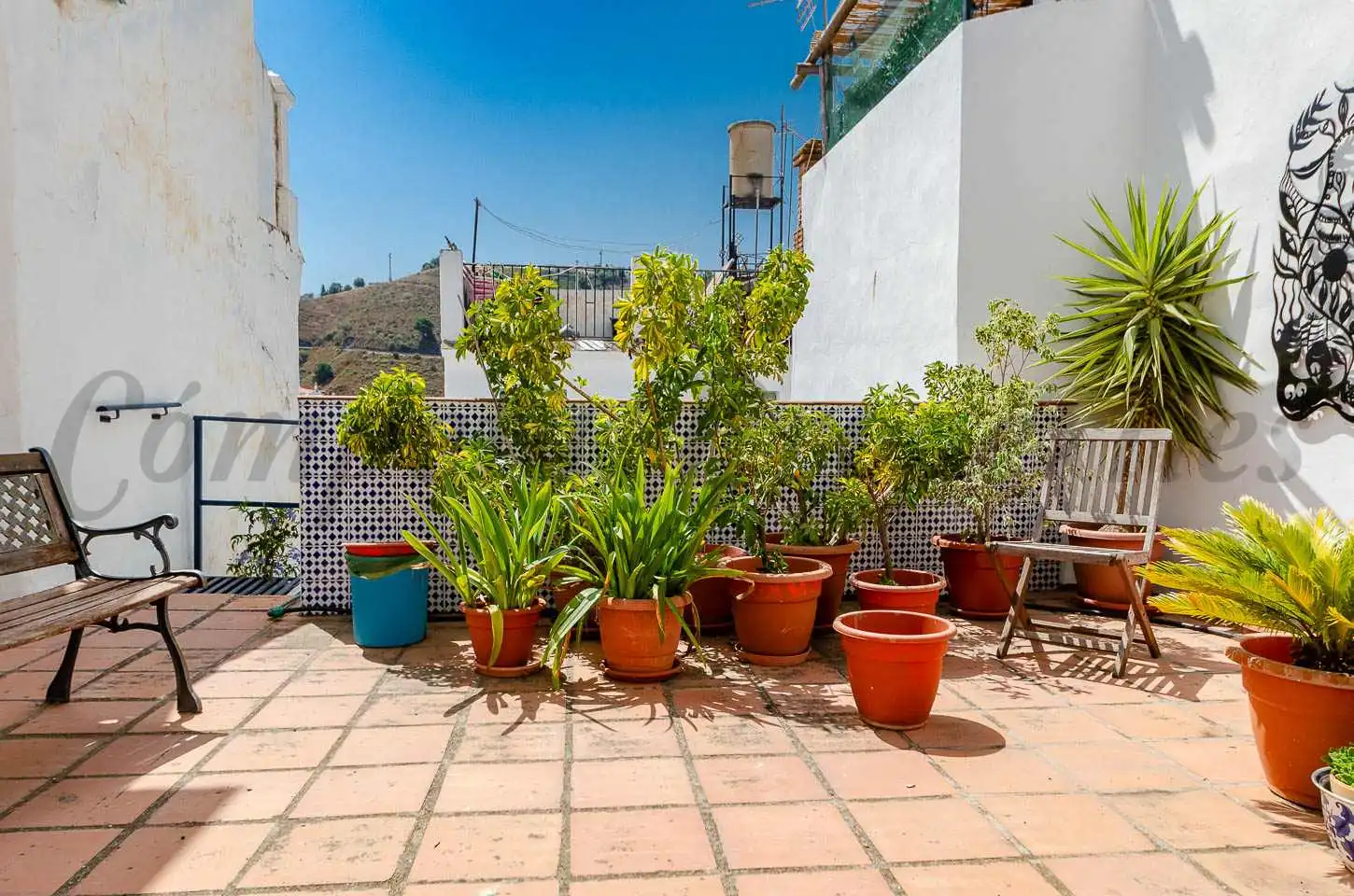 Terraza de Casa adosada en venta en Cómpeta con Terraza
