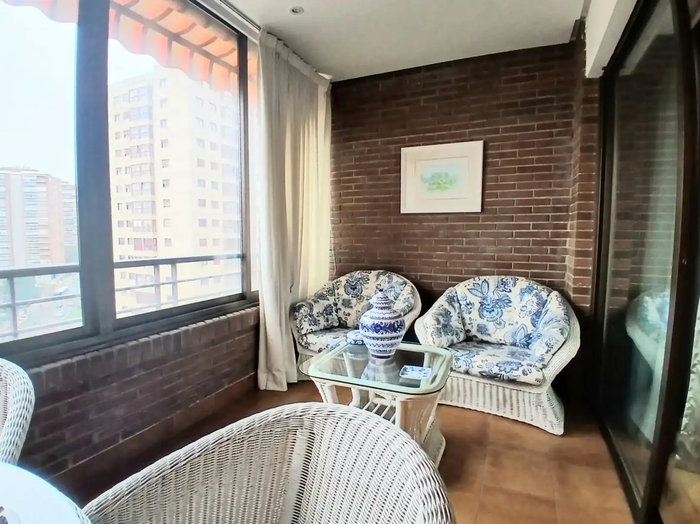 Terrace of Flat for sale in Madrid  with Air Conditioner, Heating and Private garden