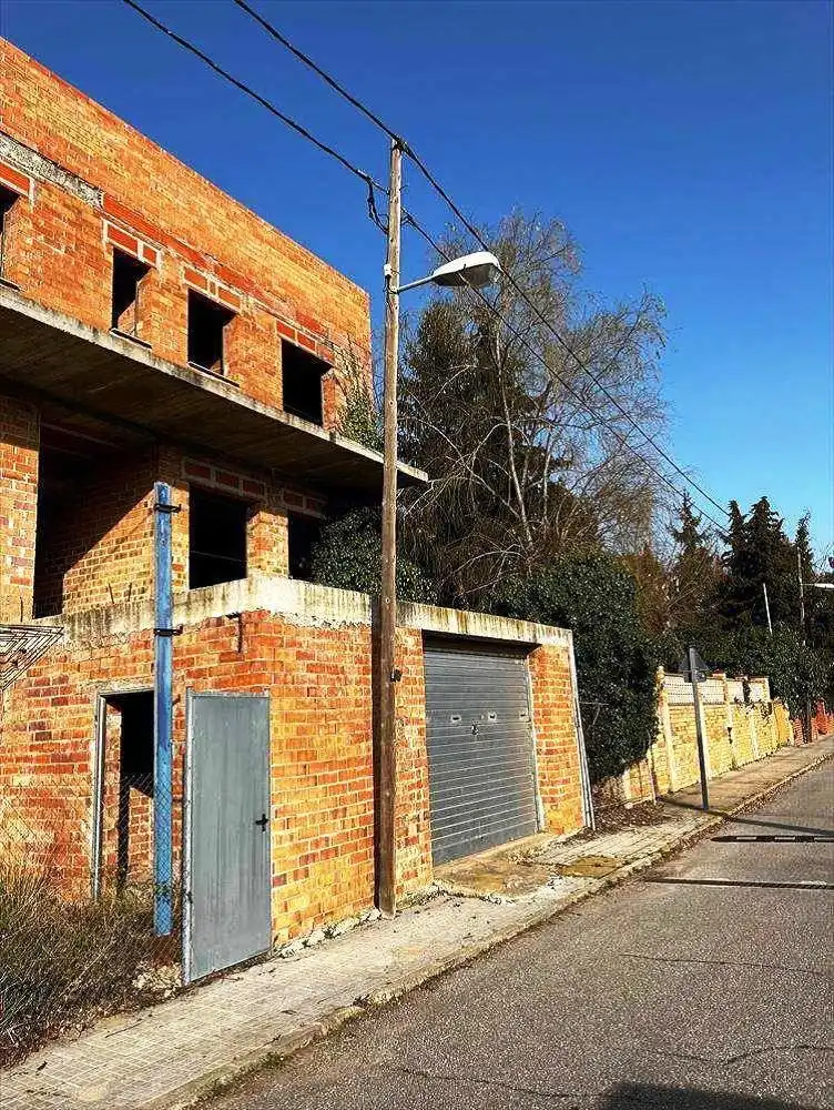 Vista exterior de Casa o xalet en venda en Pontons amb Jardí privat
