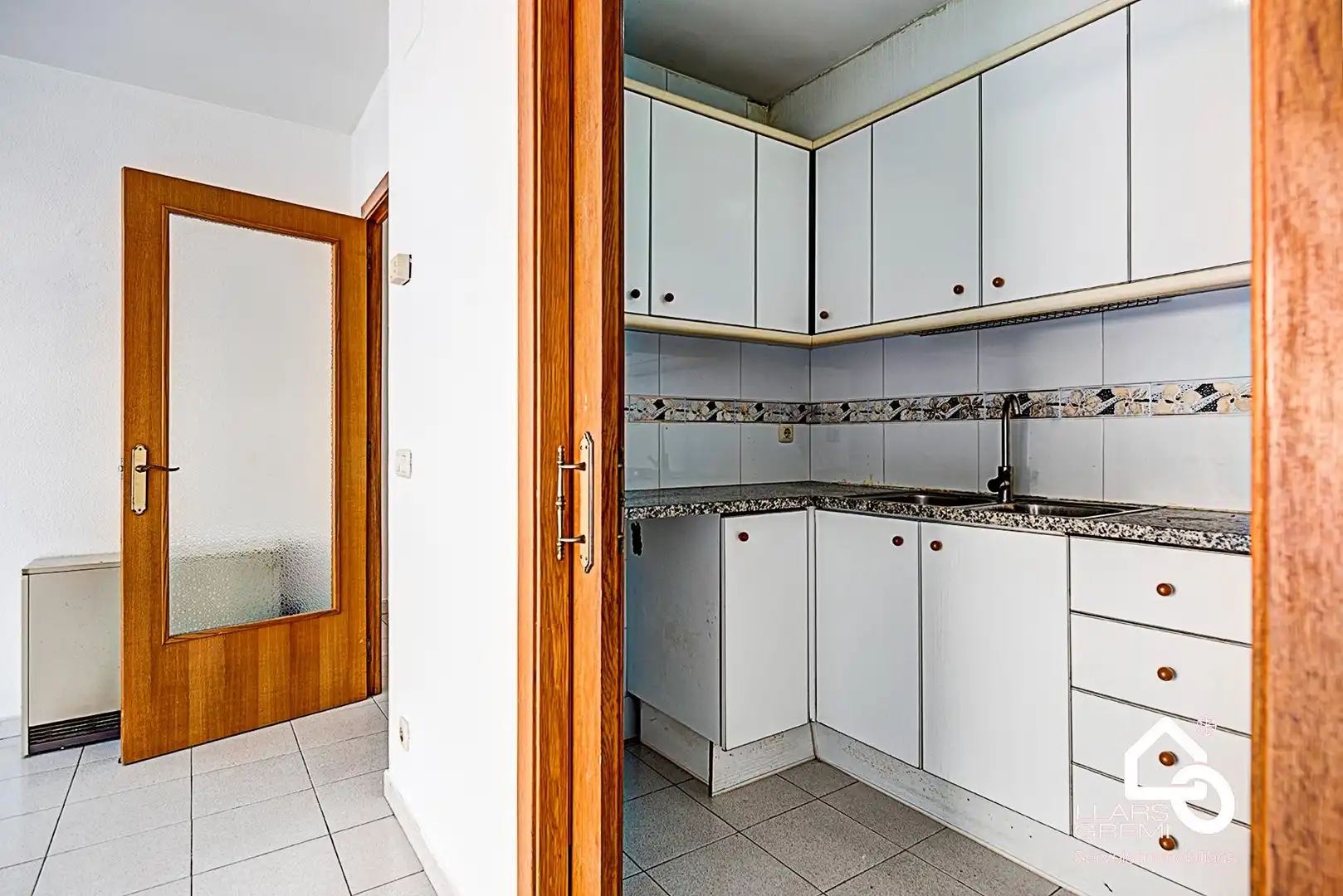 Cocina de Piso en venta en Igualada con Calefacción, Terraza y Trastero