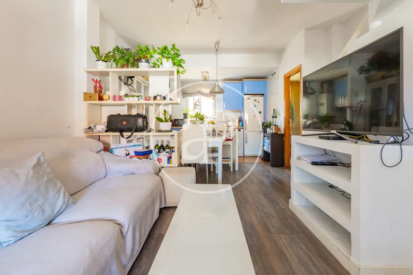 Sala de estar de Ático en venta en Madrid con Aire acondicionado y Calefacción