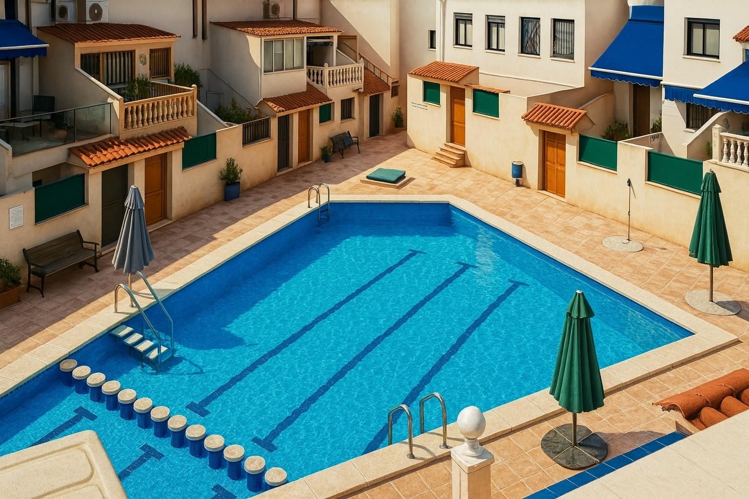 Swimming pool of House or chalet for sale in  Murcia Capital  with Air Conditioner, Private garden and Storage room