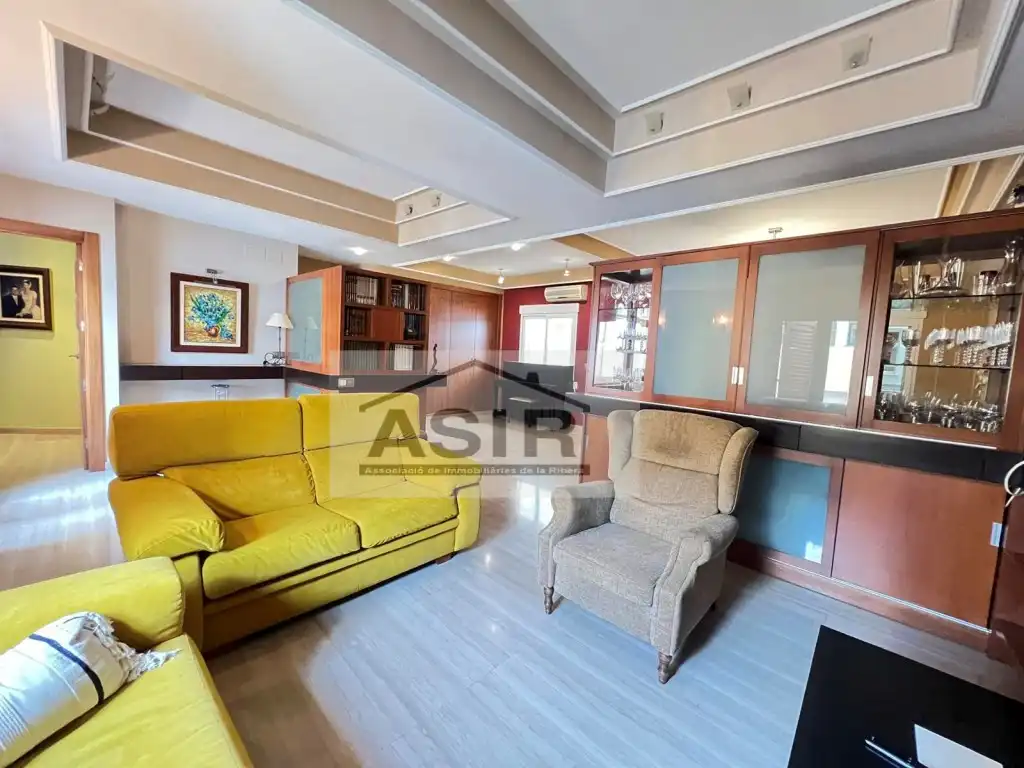 Sala de estar de Piso en venta en Alzira con Aire acondicionado y Calefacción