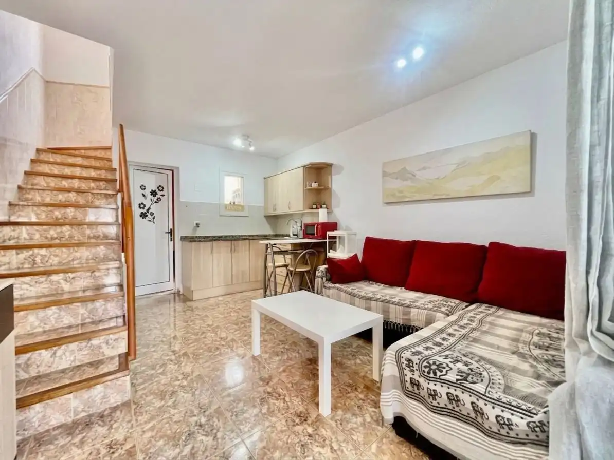 Wohnzimmer von Wohnung zur Miete in Maspalomas - Meloneras