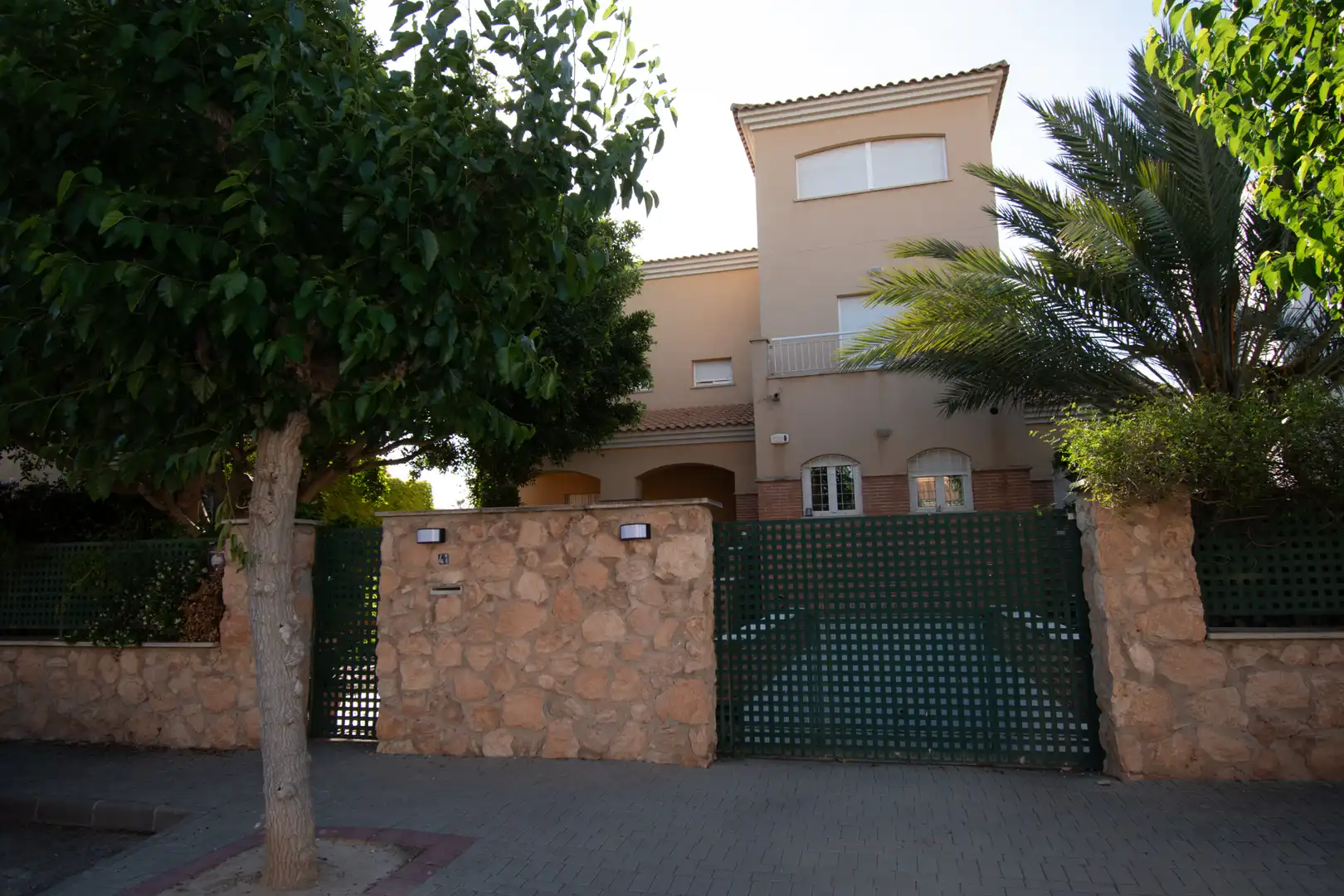 Vista exterior de Casa o chalet de alquiler en Murcia con Aire acondicionado, Calefacción y Jardín privado