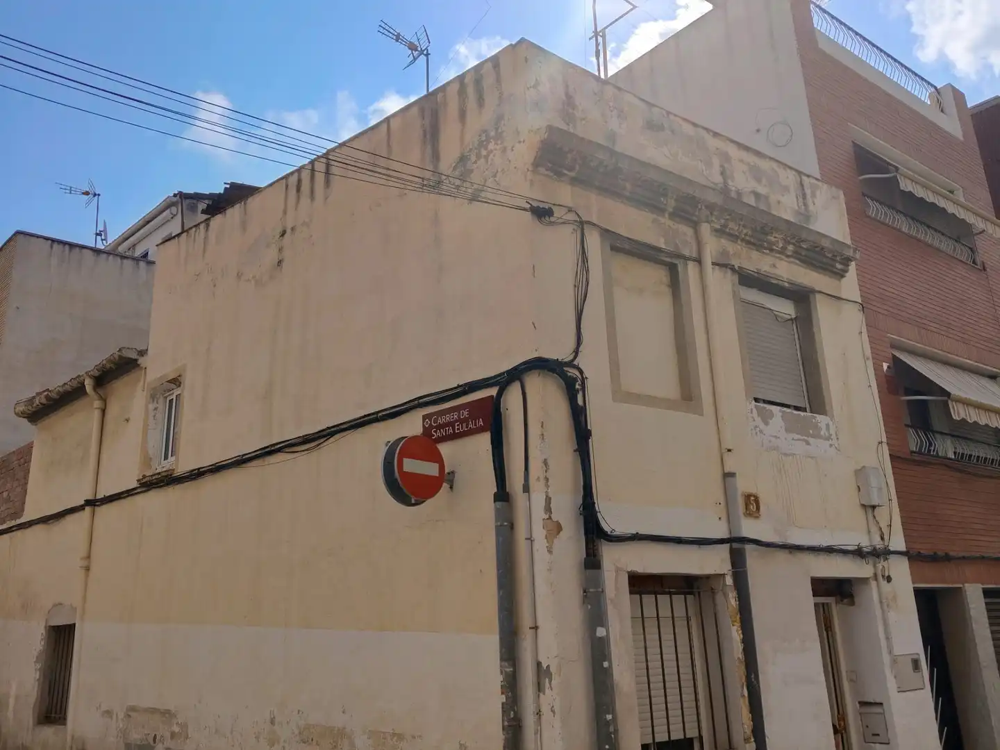 Vista exterior de Casa adosada en venta en Reus