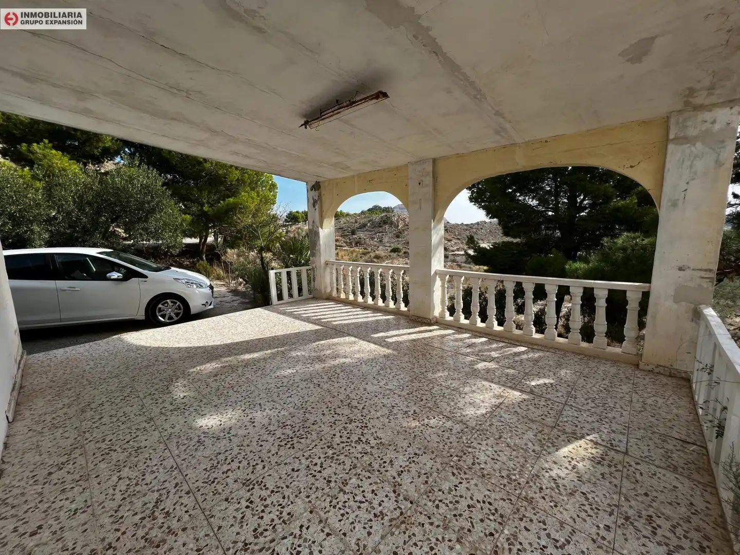 Vista exterior de Casa o chalet en venta en Aspe con Jardín privado, Trastero y Piscina