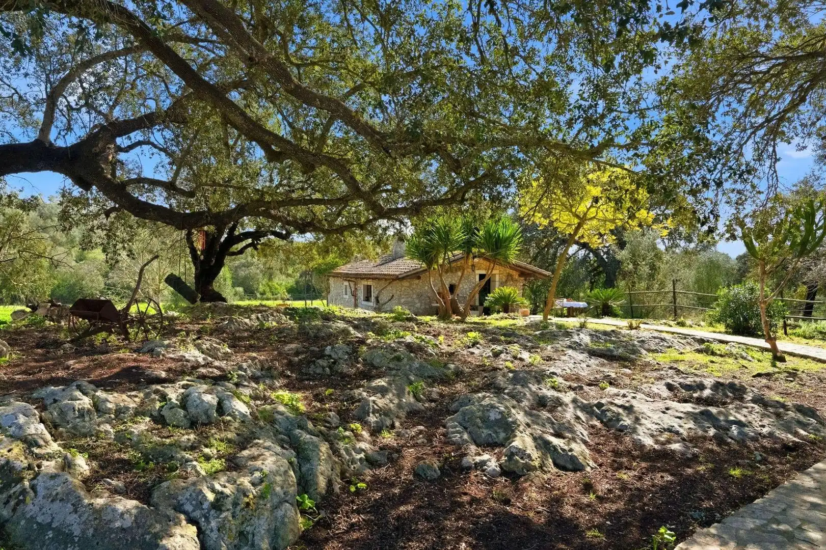 Jardí de Casa o xalet en venda en Llubí amb Aire condicionat, Calefacció i Jardí privat