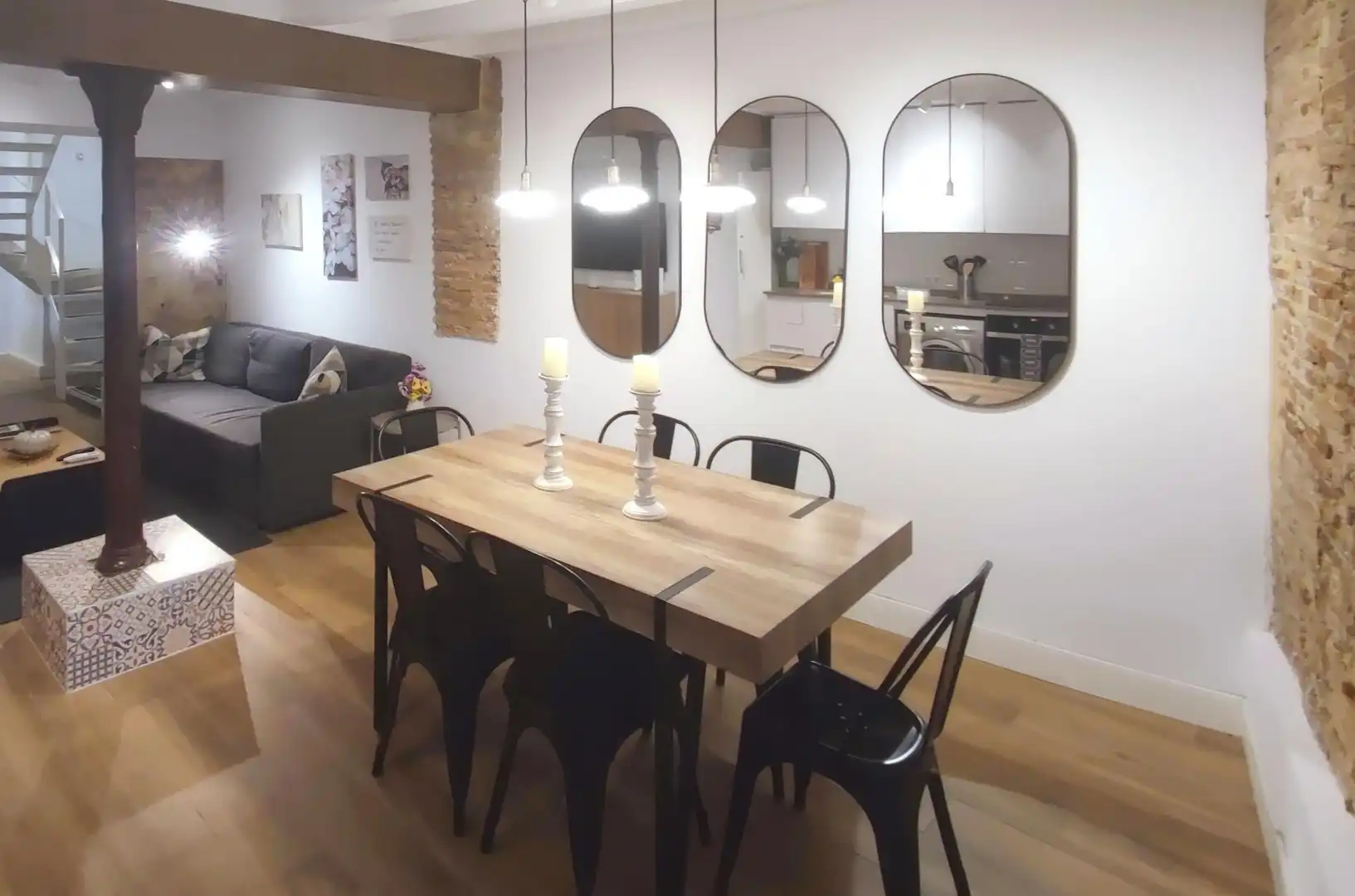 Comedor de Dúplex en venta en Valencia con Calefacción y Amueblado
