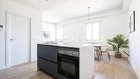 Kitchen of Flat for sale in  Madrid Capital  with Air Conditioner and Furnished